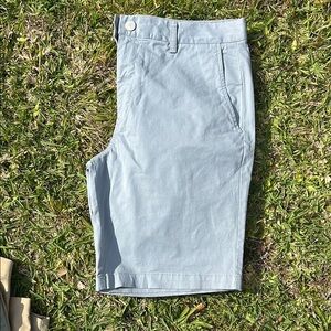 Bonobos Gray Flat Front Shorts Casual Style